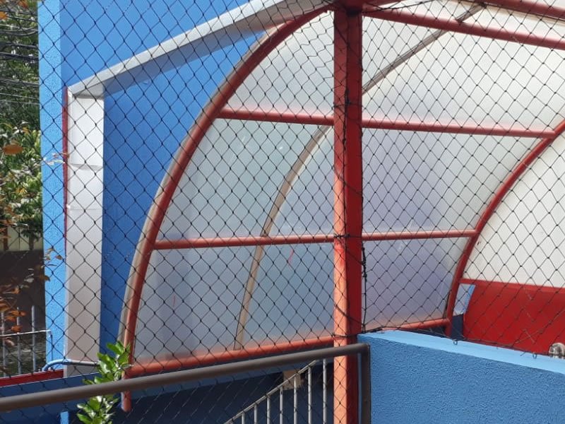 Instalação de rede de segurança em Alto do Ipiranga, Ribeirão Preto