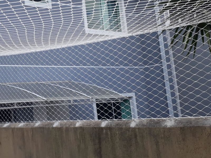 Instalação de rede de proteção em Alto da Boa Vista, Ribeirão Preto